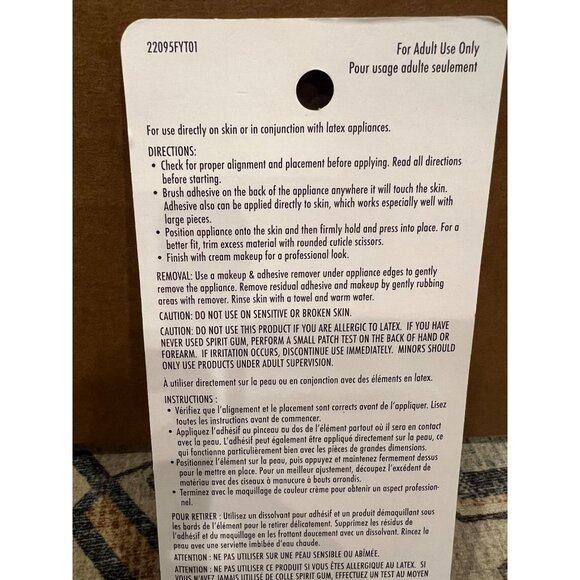 Spirit Halloween Bald Cap Latex Flesh Skin Costumes Dress‎ Up SEALED - Picture 3 of 3